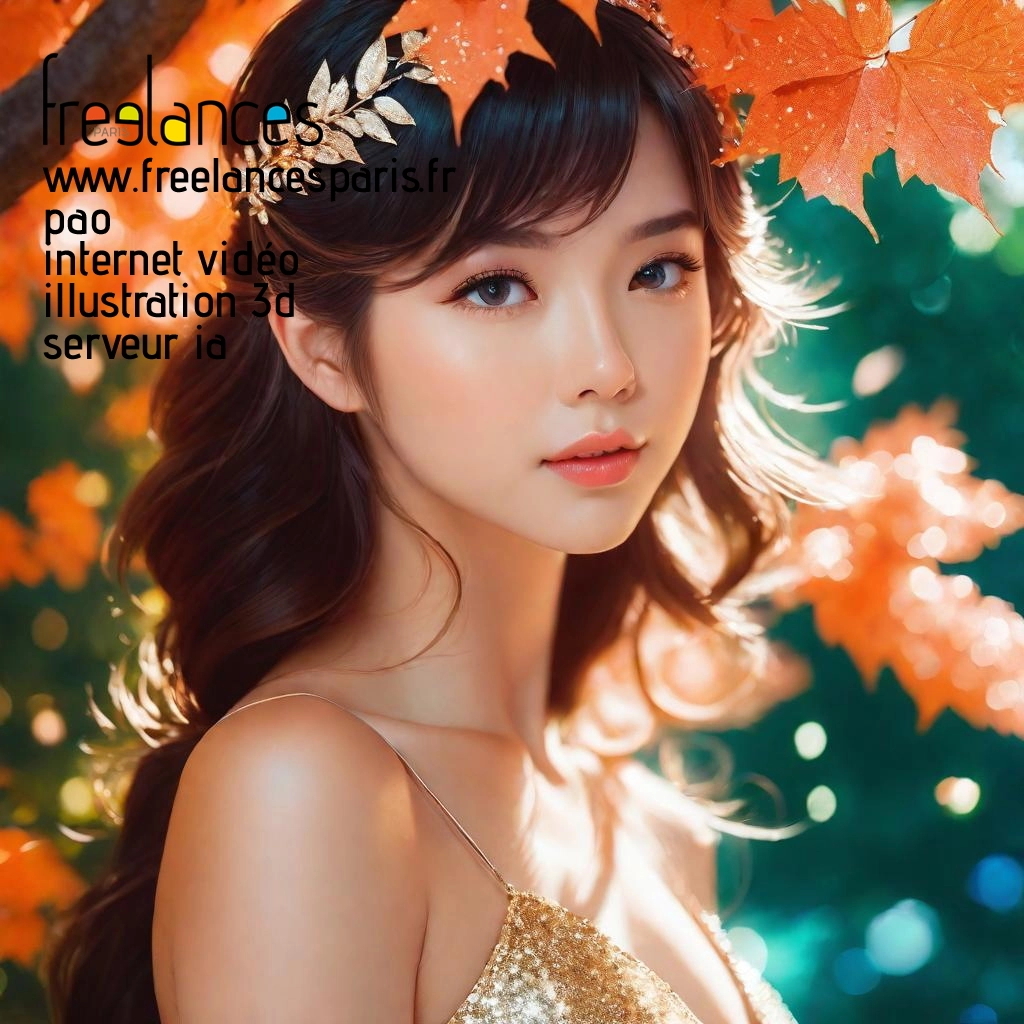 Pao mise en page internet vidéo illustration 3d serveur IA générative AI freelance paris studio de création magazines uzijev60